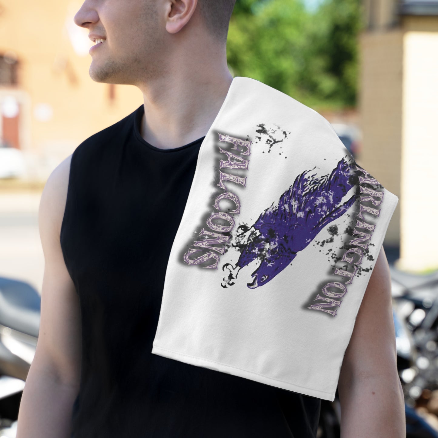Darlington Falcons Rally Towel, 11x18