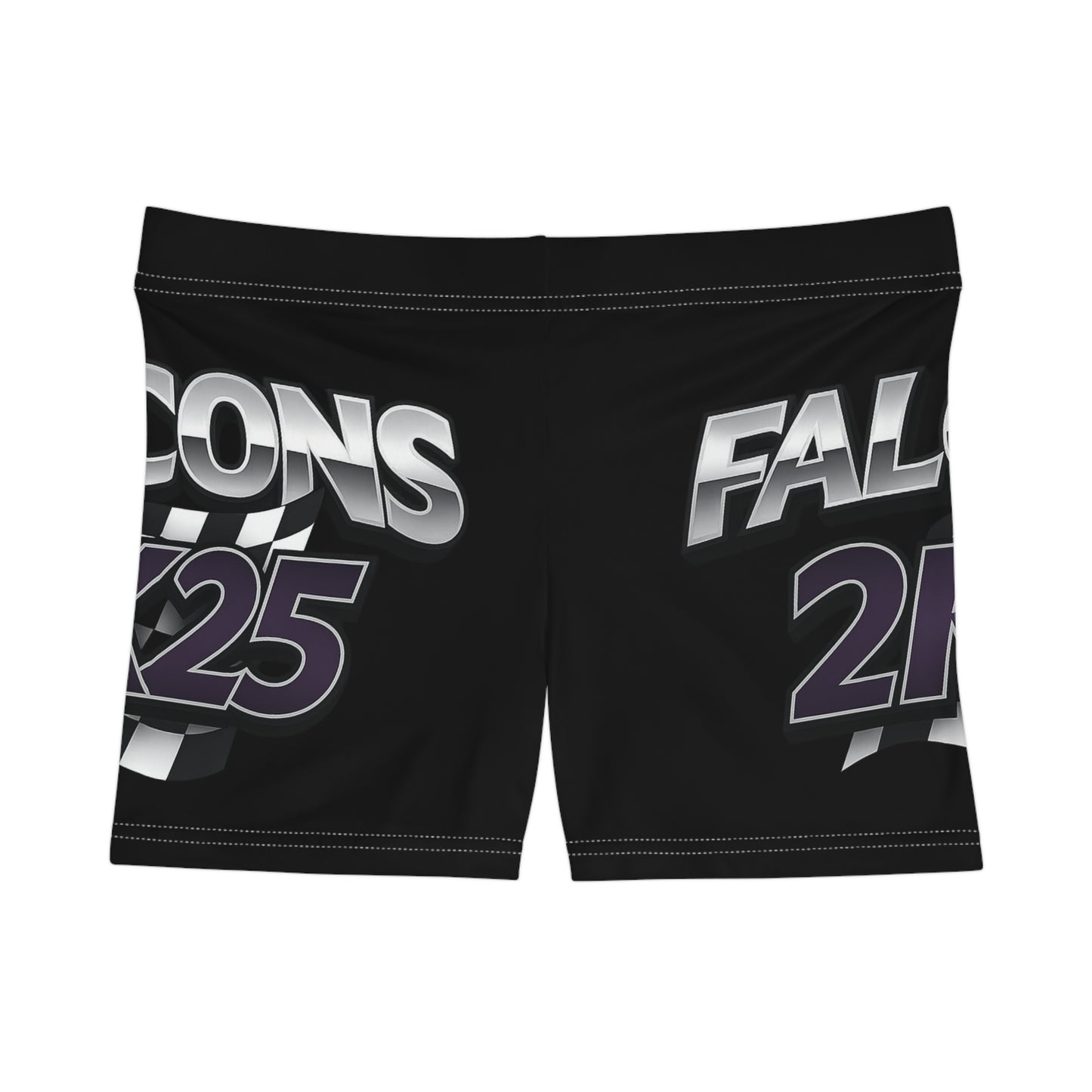 DARLINGTON FALCONS 2K25 Black Women's Shorts