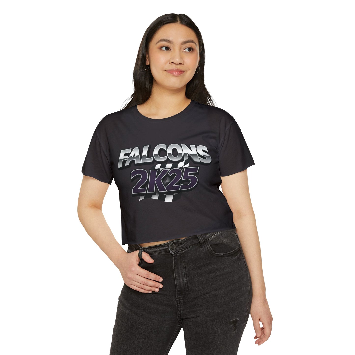 Falcons 2K25 Crop Top