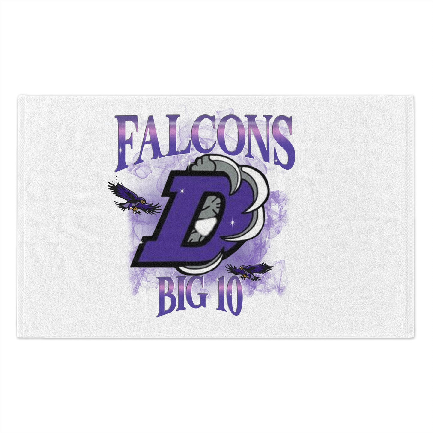 Falcons Big 10 Rally Towel, 11x18