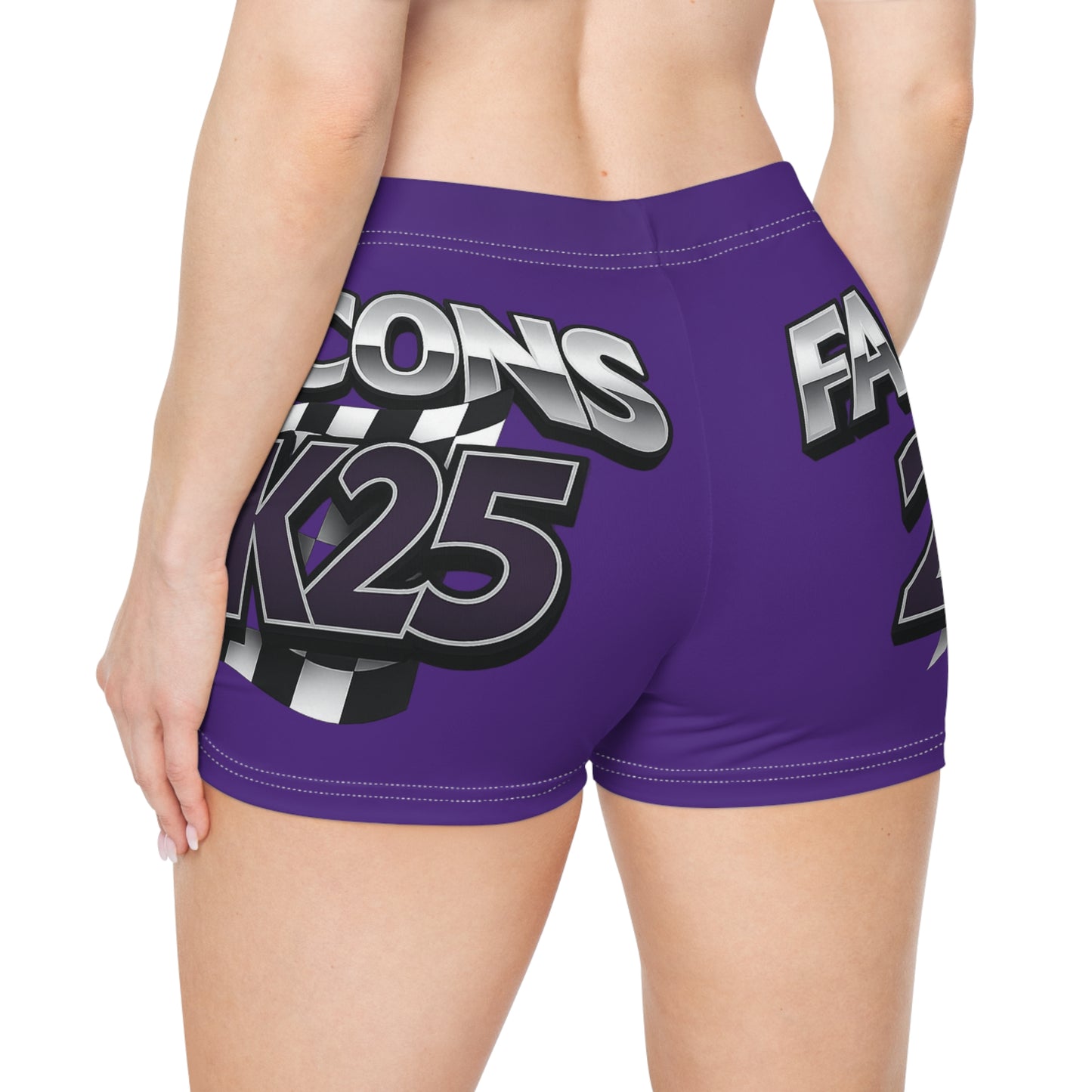 DARLINGTON FALCONS 2K25 Purple Women's Shorts