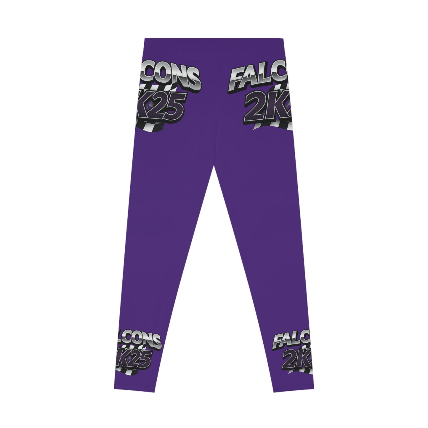 Purple Falcons 2K25 Stretchy Leggings