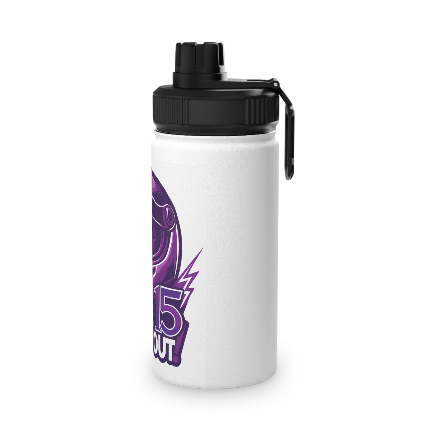 D-High 15 Years Out Stainless Steel Water Bottle, Sports Lid
