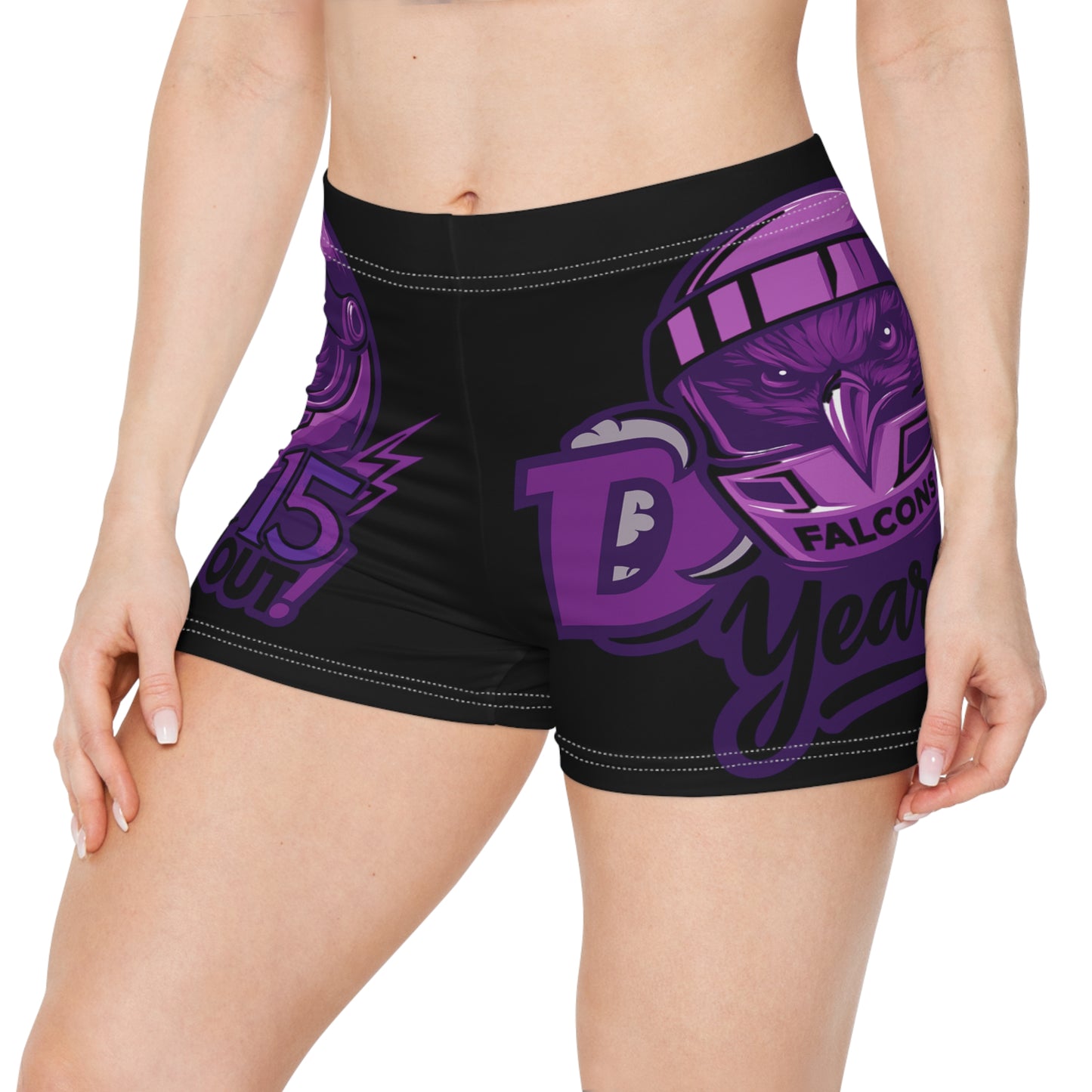 Dhigh 15 Years Out Women's Shorts (AOP)