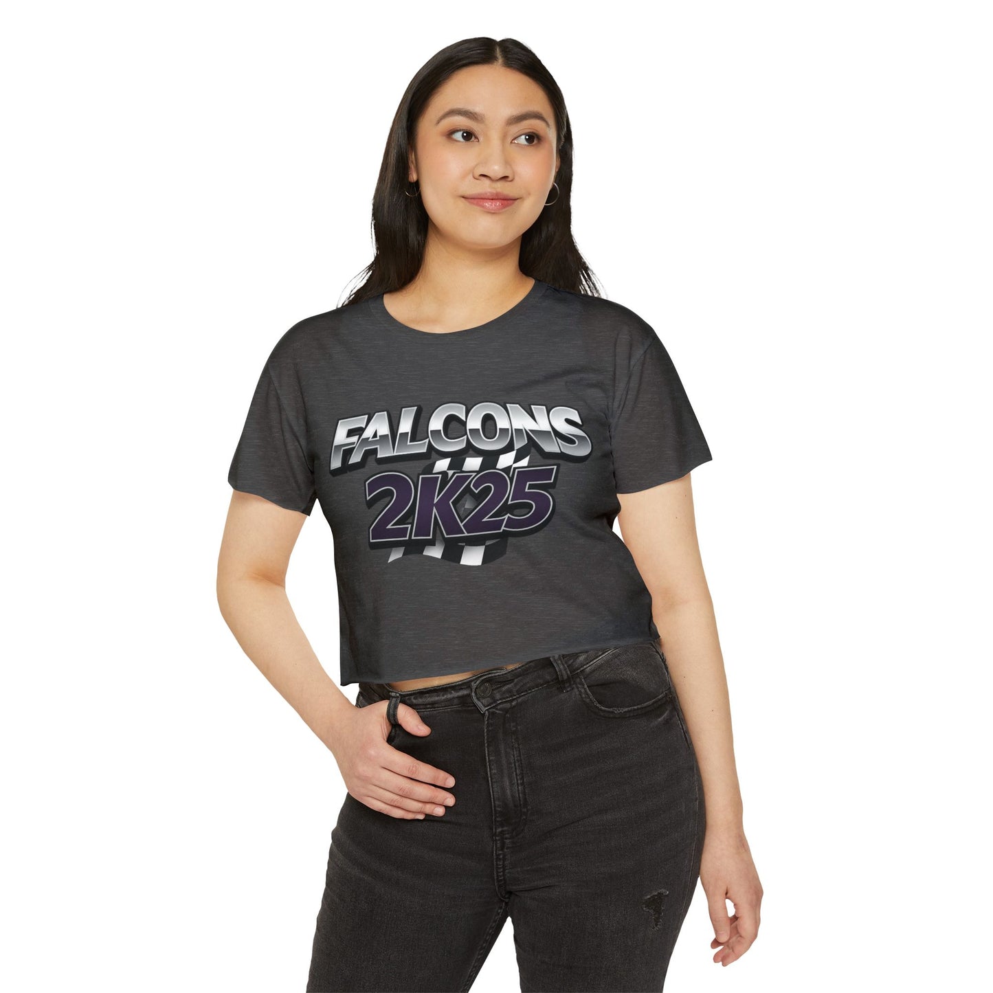 Falcons 2K25 Crop Top