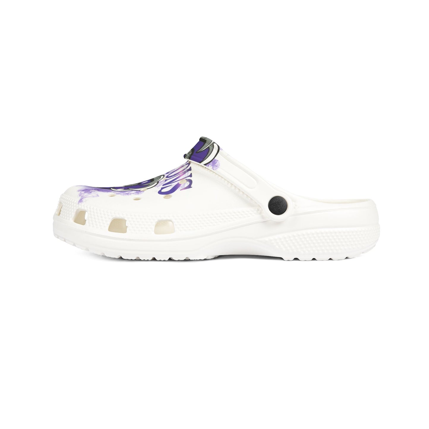 White Dhigh Foam Rubber Shoes