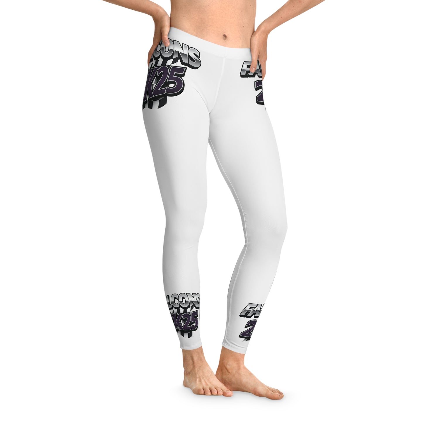 White Falcons 2K25 Stretchy Leggings