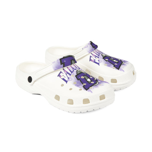 White Dhigh Foam Rubber Shoes