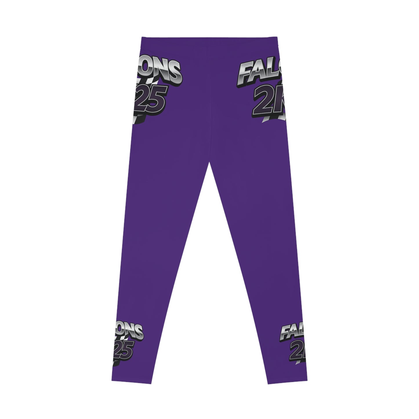 Purple Falcons 2K25 Stretchy Leggings