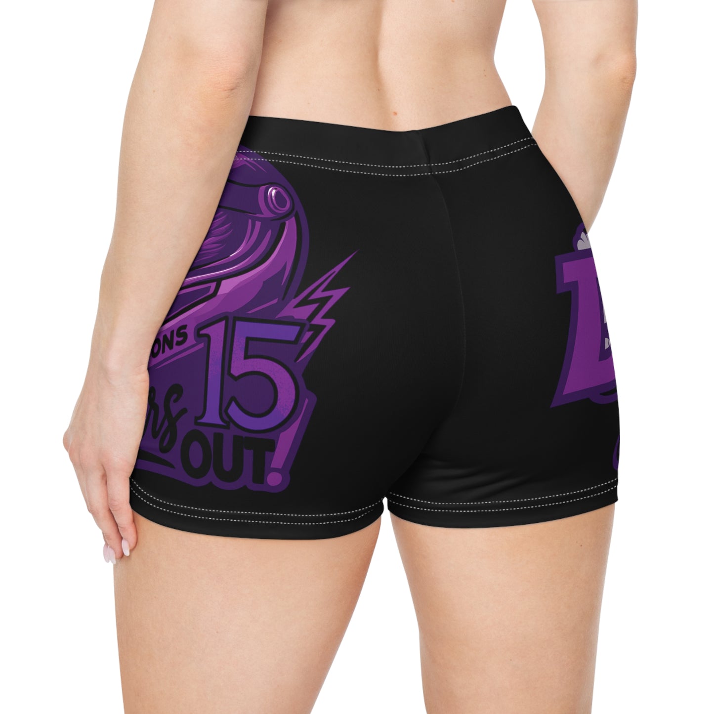 Dhigh 15 Years Out Women's Shorts (AOP)