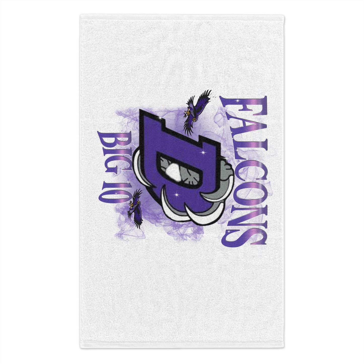 Falcons Big 10 Rally Towel, 11x18