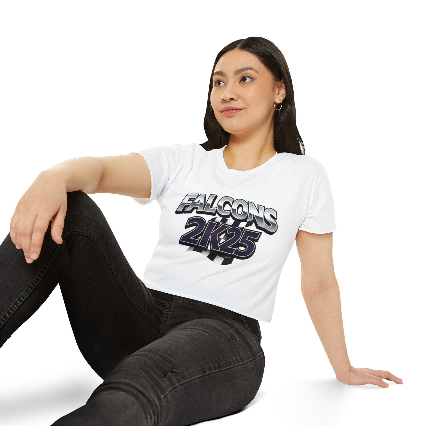 Falcons 2K25 Crop Top