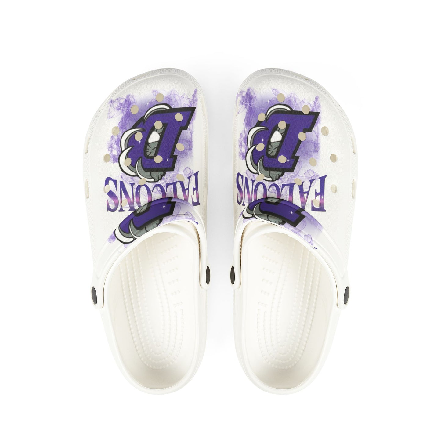 White Dhigh Foam Rubber Shoes