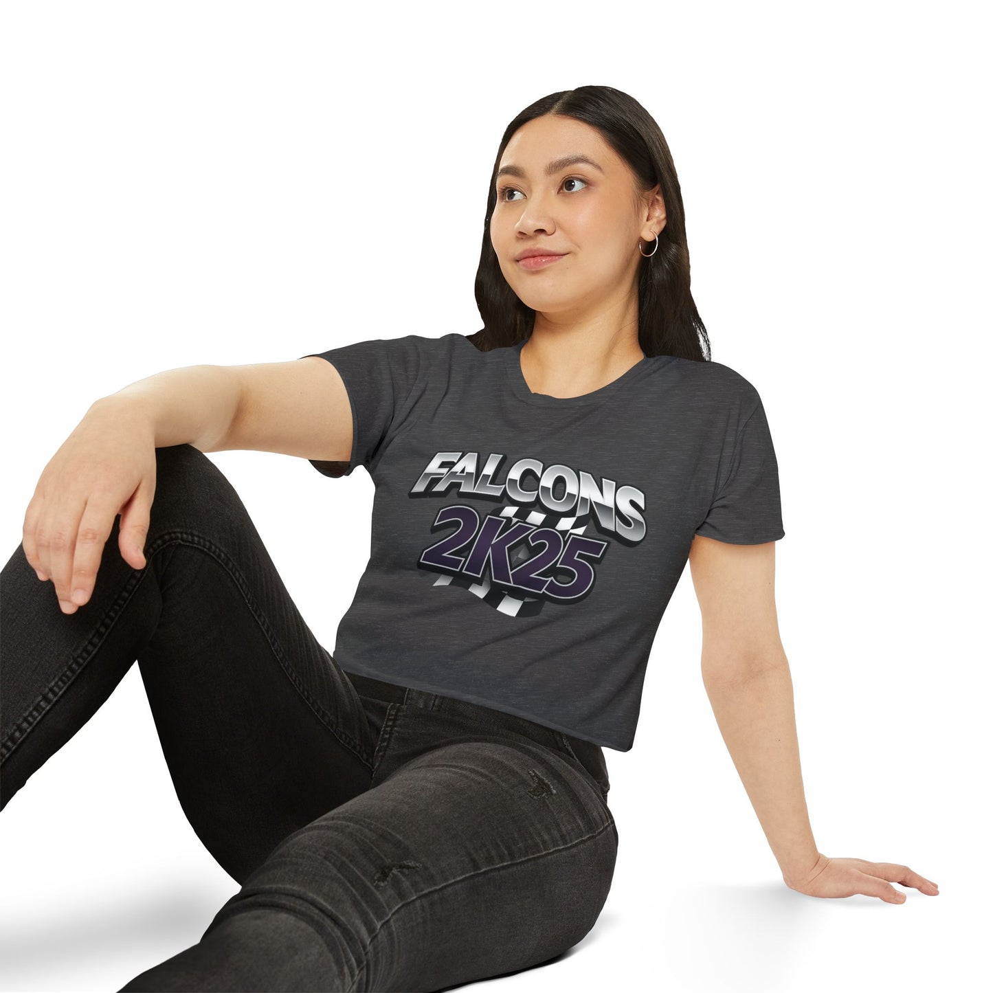 Falcons 2K25 Crop Top