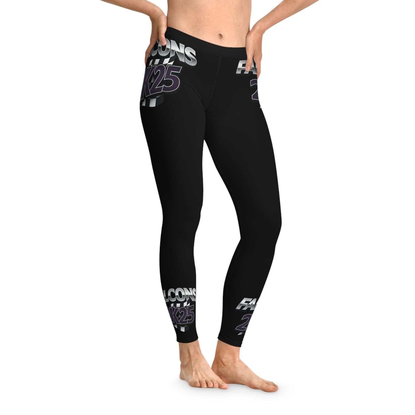 Black Falcons 2K25 Stretchy Leggings