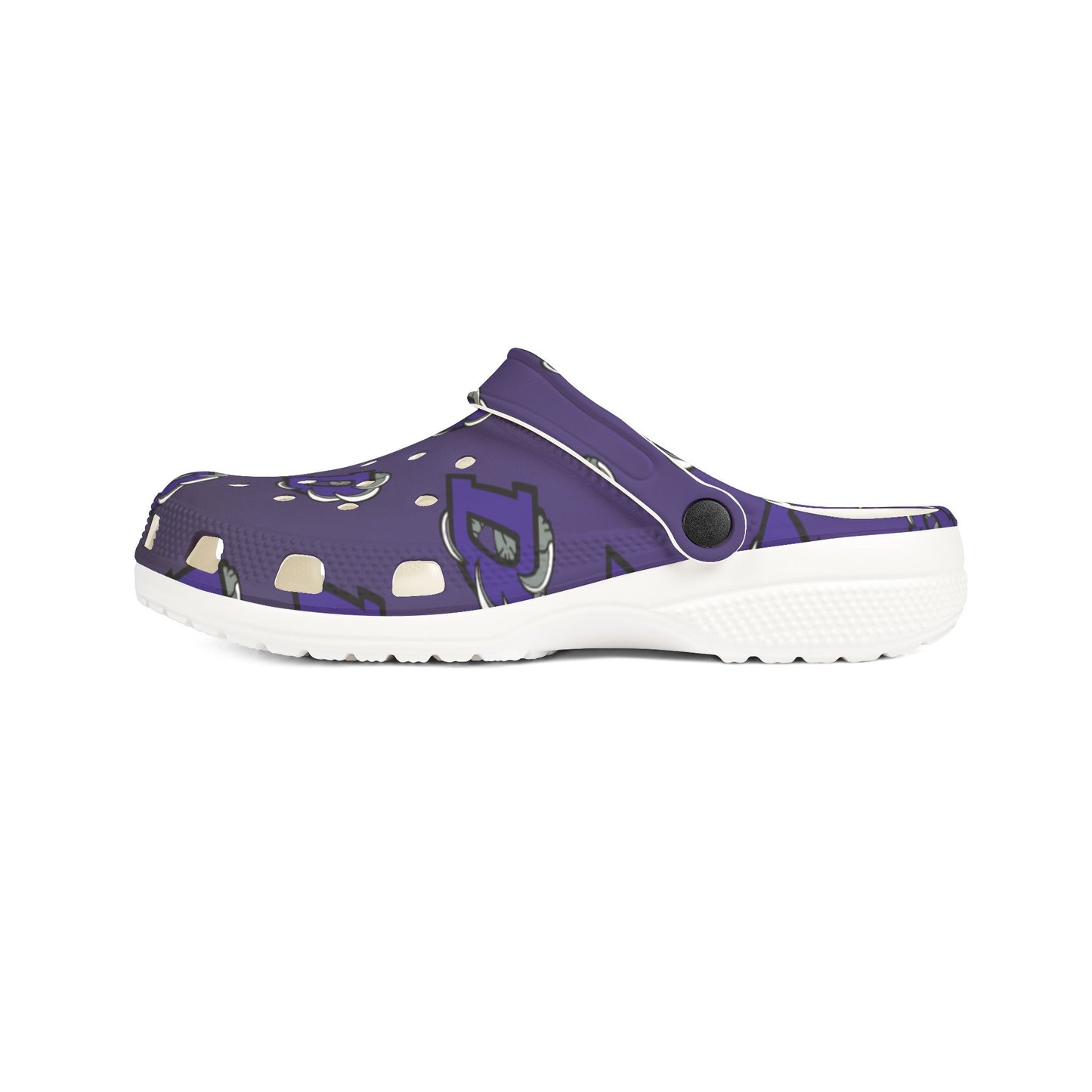 Dhigh Foam Rubber Shoes (AOP)