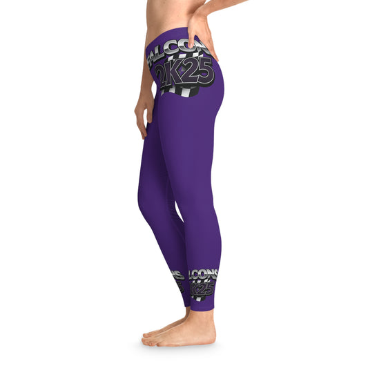 Purple Falcons 2K25 Stretchy Leggings