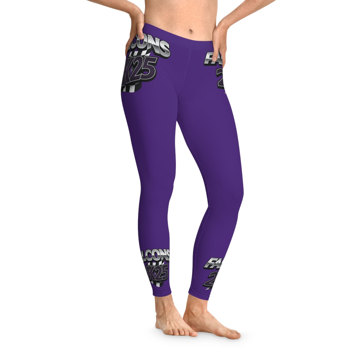 Purple Falcons 2K25 Stretchy Leggings